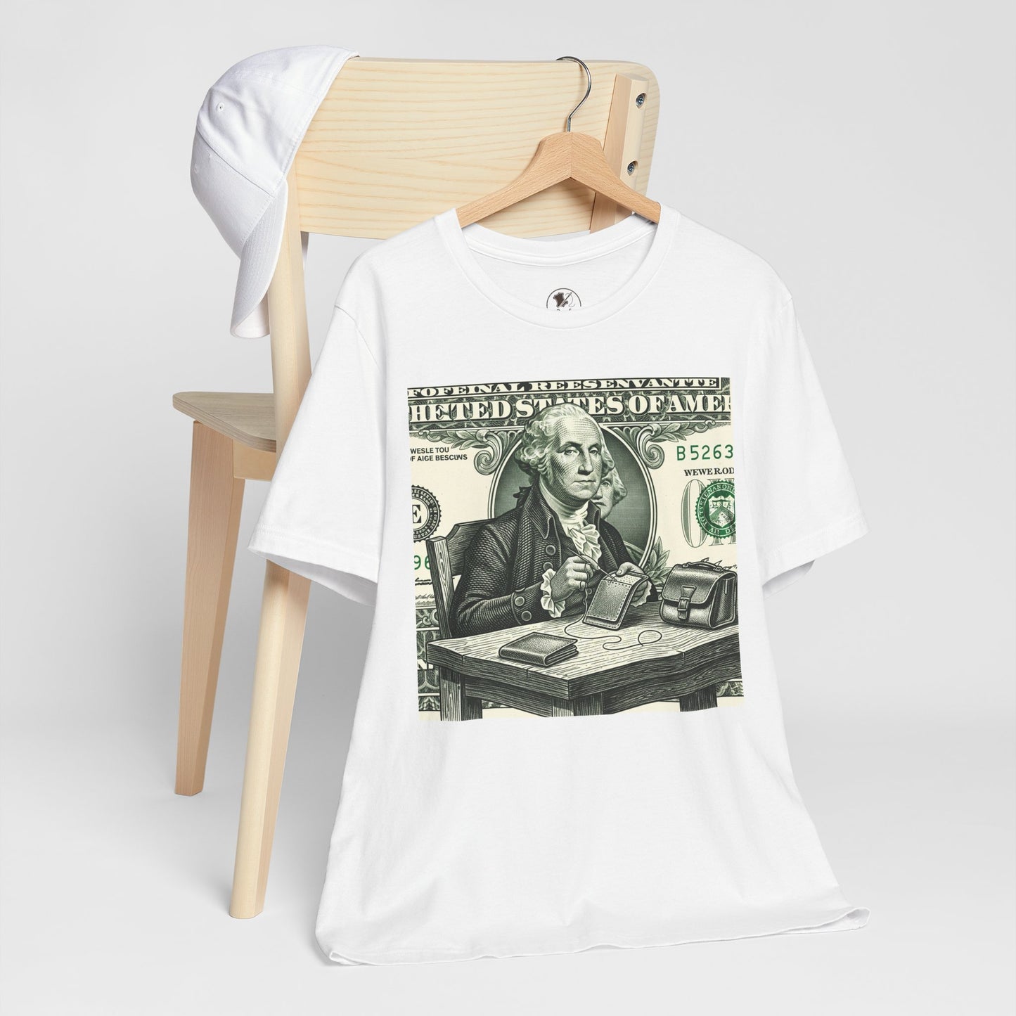 Alexander Hamilton Graphic Tee - Unisex Jersey Shirt for History Lovers, Perfect Father's Day Gift, Vintage Style Casual Wear - ArtOm_farm™ LEATHER