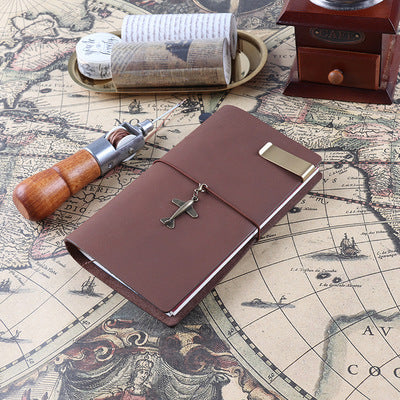 Vintage Leather Traveler's Notebook - Timeless Elegance for Your Thoughts - ArtOm_farm™ LEATHER 