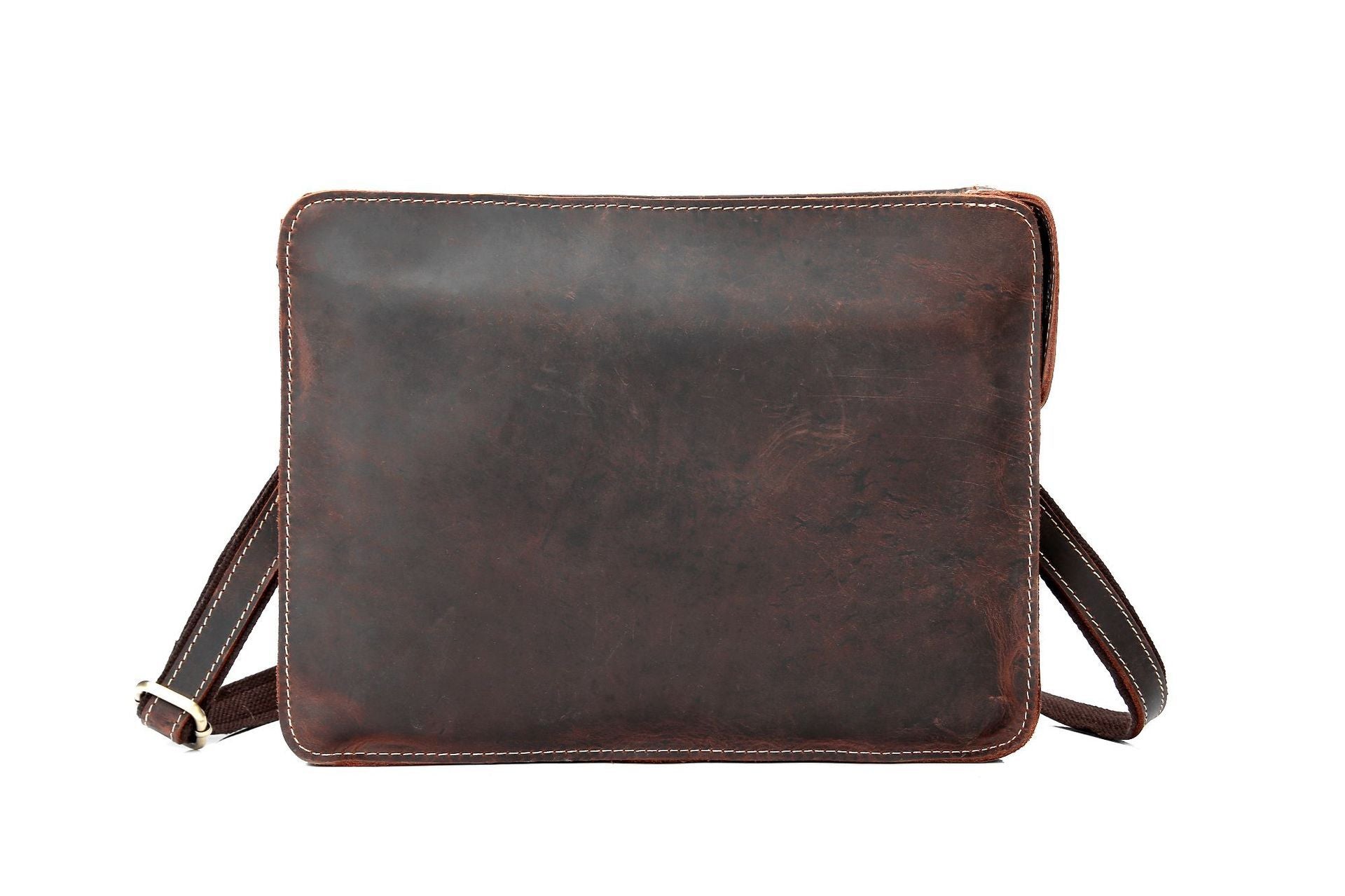 Vintage Leather Crossbody Bag for Stylish Shoulder Carry - ArtOm_farm™ LEATHER 
