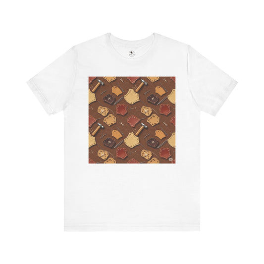 Gourmet Cookie Tee - Sweet Treat Shirt for Food Lovers, Perfect Gift for Baking Enthusiasts - ArtOm_farm™ LEATHER