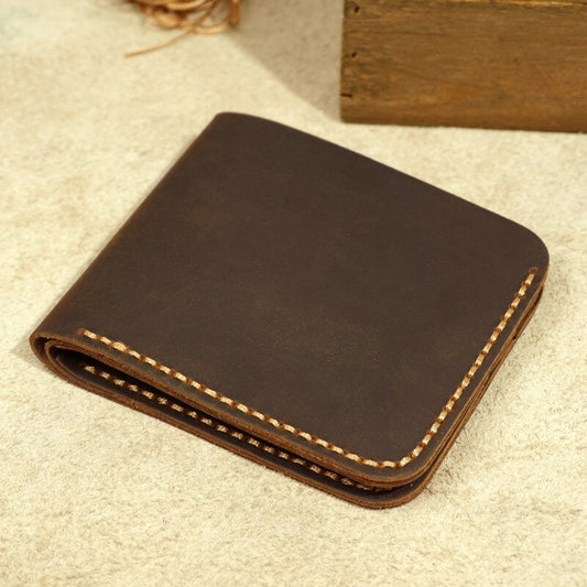 Handmade Leather Wallet for Men - Premium Quality Craftsmanship - ArtOm_farm™ LEATHER 