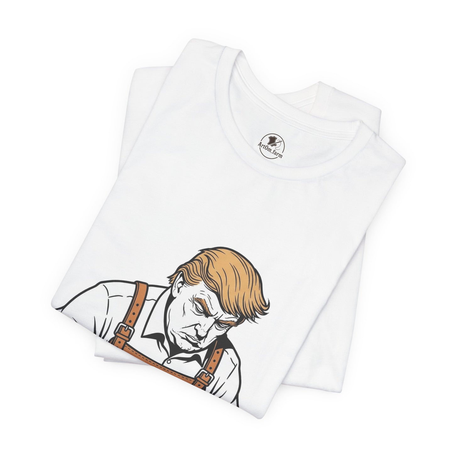 Craftsman Graphic Tee - Workshop T-Shirt for Hobbyists, Unisex Short Sleeve Father's Day Apparel, Artisan Merch - ArtOm_farm™ LEATHER