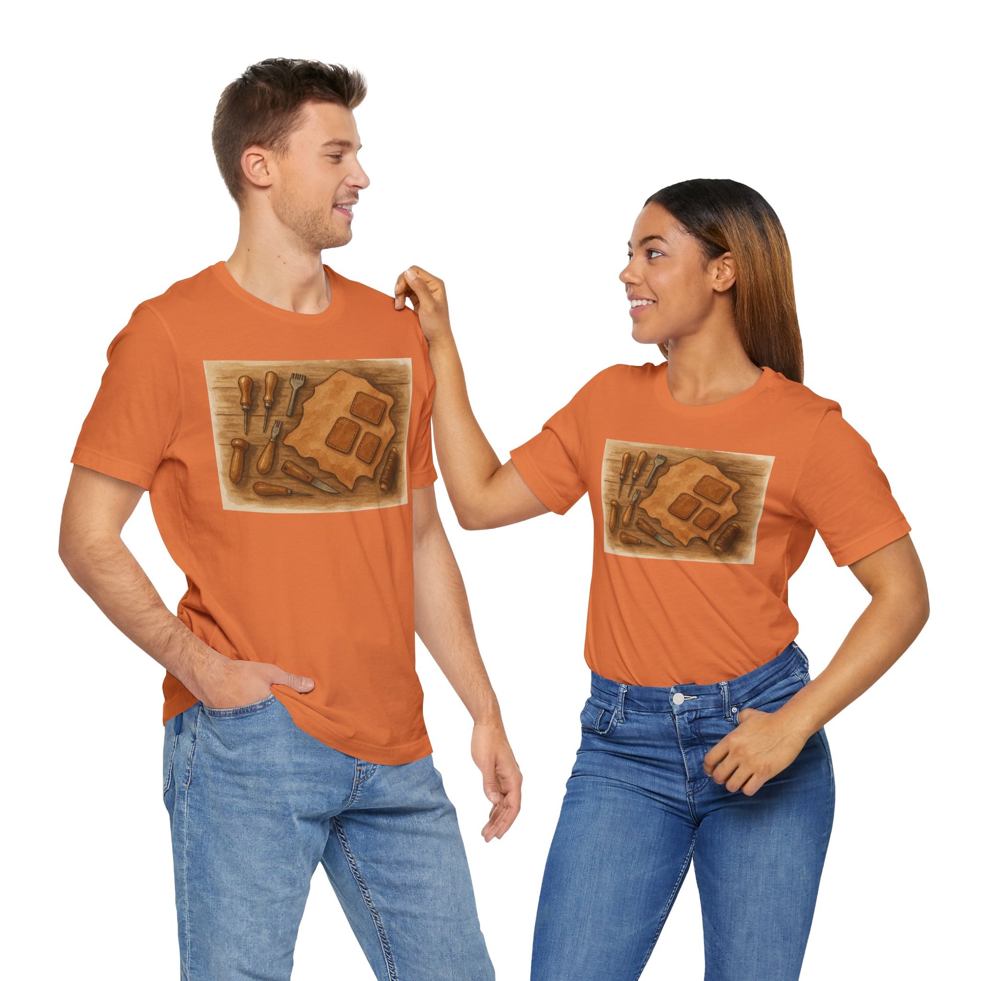 Craftsman Tools Tee - The Ideal Gift for Hobbyists and DIY Enthusiasts - ArtOm_farm™ LEATHER