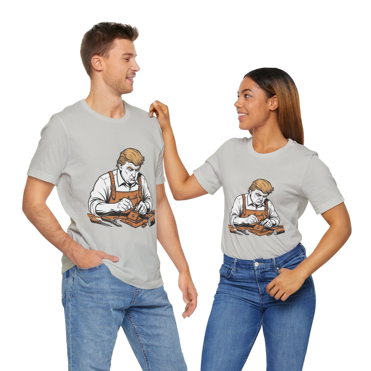 Craftsman Graphic Tee - Workshop T-Shirt for Hobbyists, Unisex Short Sleeve Father's Day Apparel, Artisan Merch