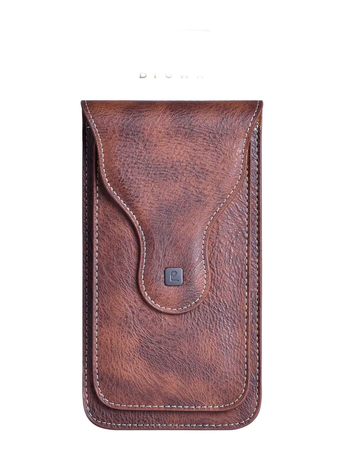 Crazy Horse Leather Waist Bag - Stylish and Durable Everyday Accessory - ArtOm_farm™ LEATHER