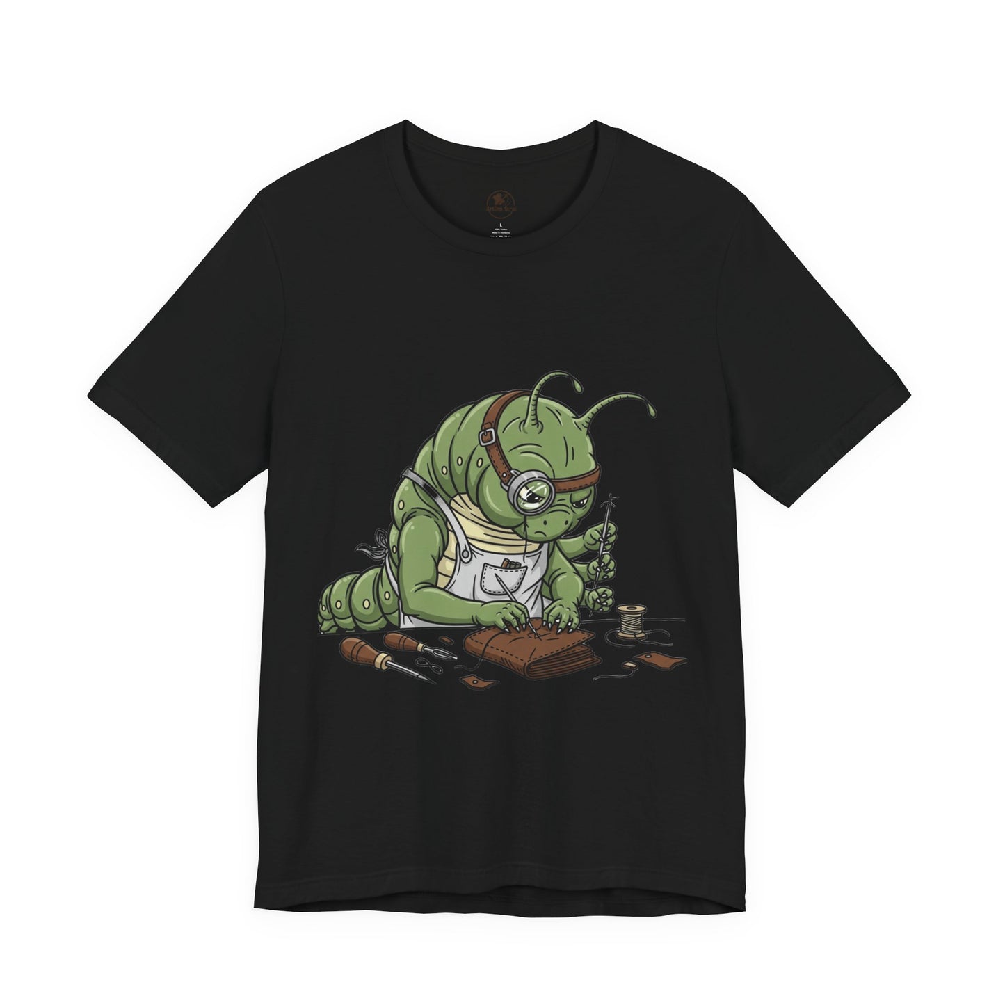 Cute Critter Crafting Tee - Fun Graphic Unisex T-Shirt for Creatives, Perfect Gift for Artsy Individuals - ArtOm_farm™ LEATHER 