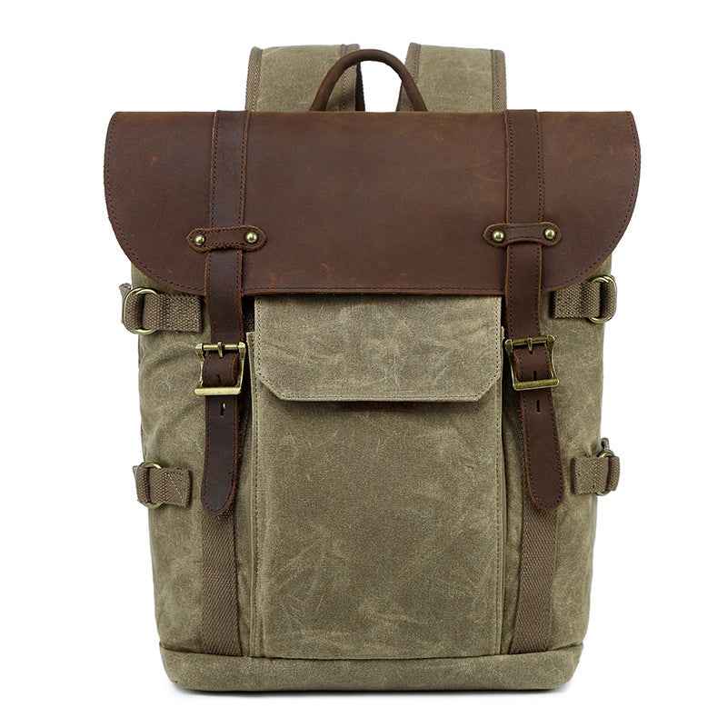 Waterproof Shoulder Bag - Durable Canvas Shoulder Tote for All Weather