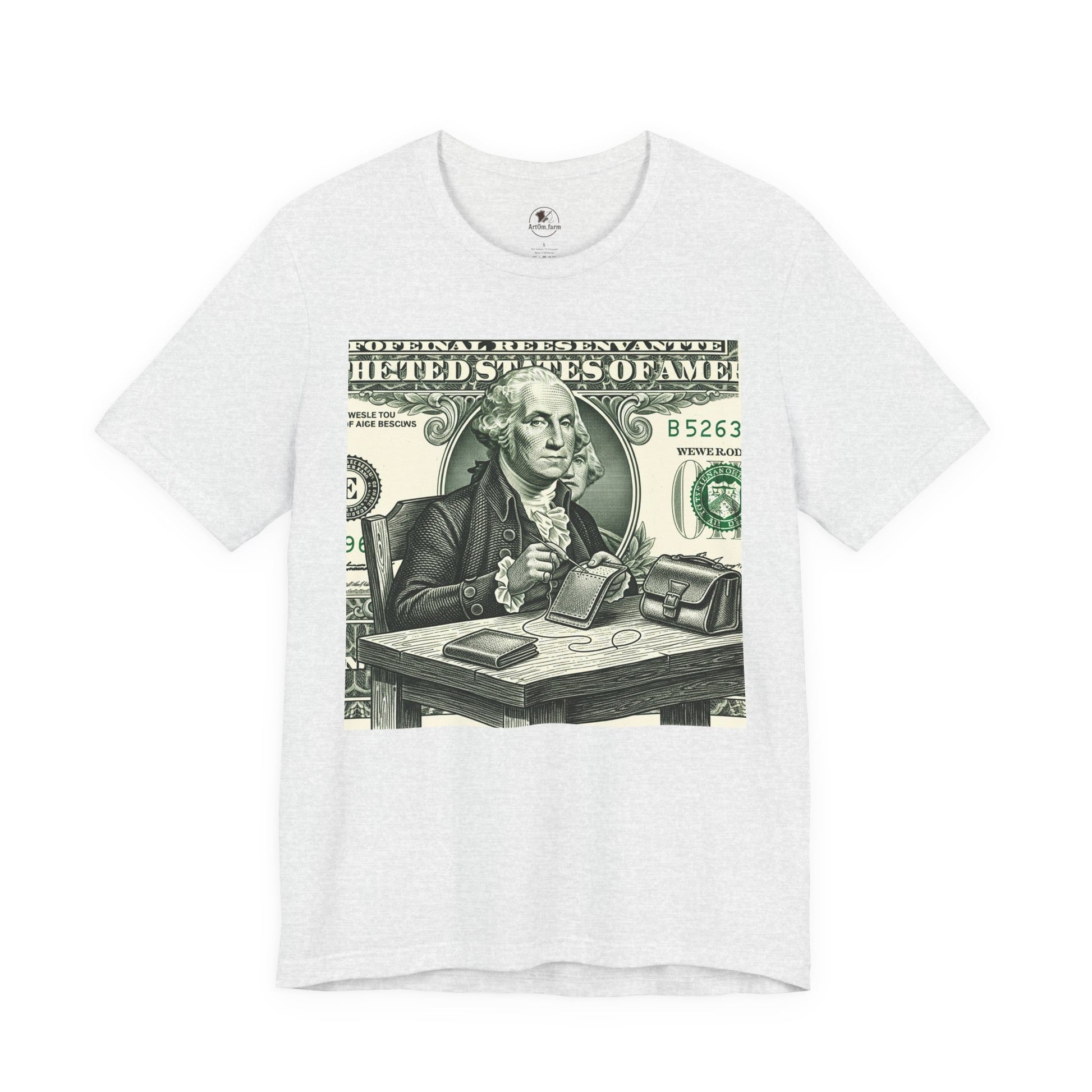 Alexander Hamilton Graphic Tee - Unisex Jersey Shirt for History Lovers, Perfect Father's Day Gift, Vintage Style Casual Wear - ArtOm_farm™ LEATHER