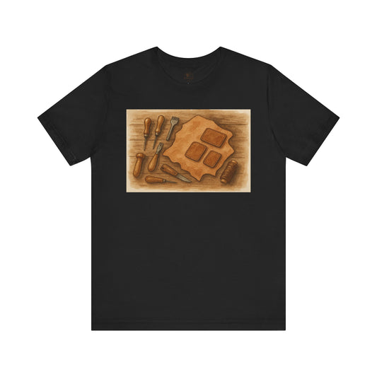 Craftsman Tools Tee - The Ideal Gift for Hobbyists and DIY Enthusiasts - ArtOm_farm™ LEATHER