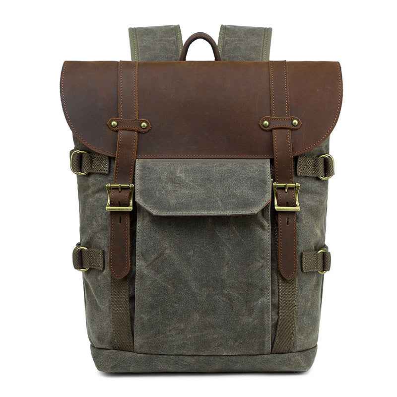 Waterproof Shoulder Bag - Durable Canvas Shoulder Tote for All Weather