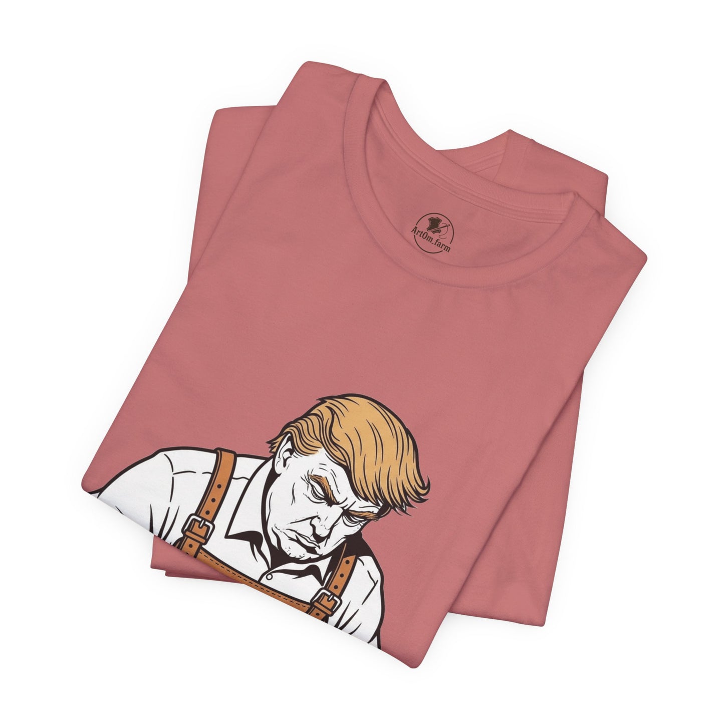 Craftsman Graphic Tee - Workshop T-Shirt for Hobbyists, Unisex Short Sleeve Father's Day Apparel, Artisan Merch - ArtOm_farm™ LEATHER 