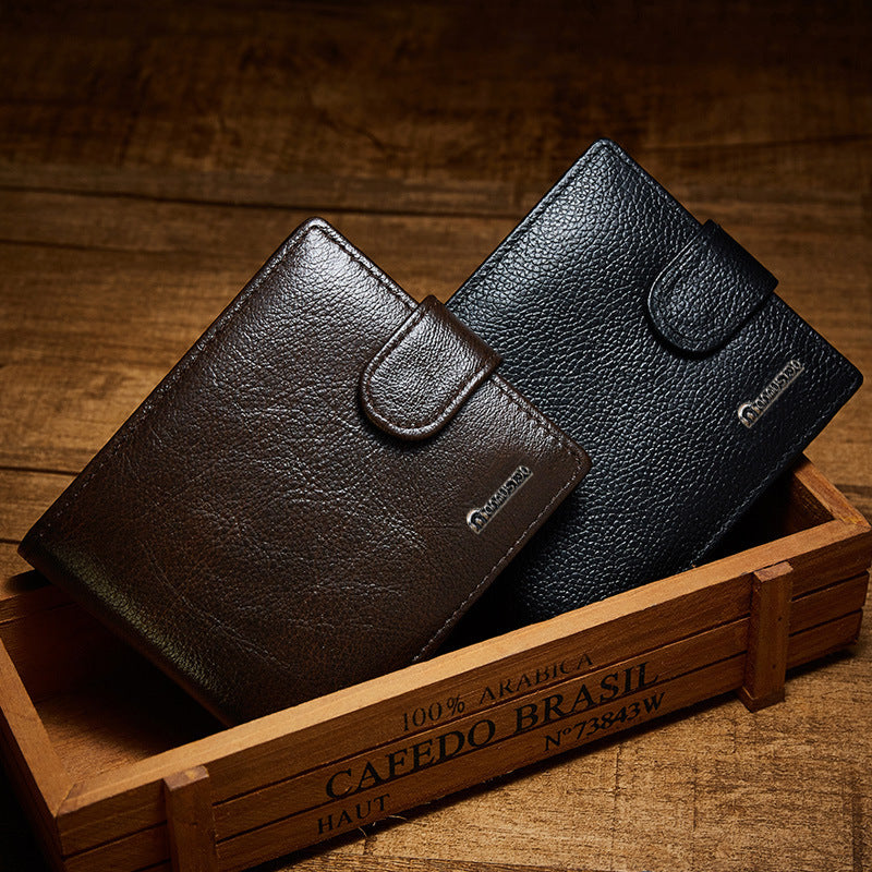 Leather Wallet - Stylish and Durable Accessories for Every Occasion - ArtOm_farm™ LEATHER 