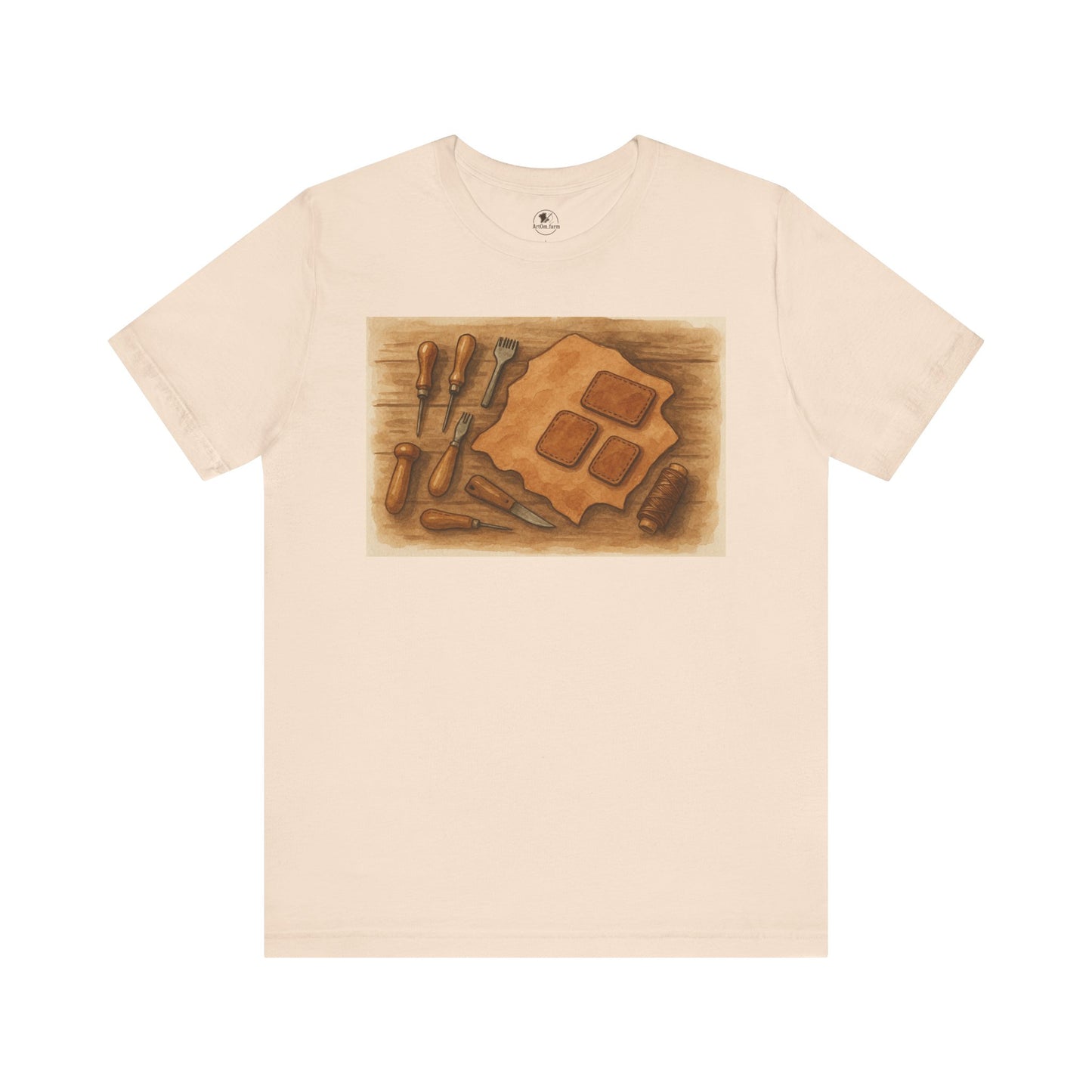 Craftsman Tools Tee - The Ideal Gift for Hobbyists and DIY Enthusiasts - ArtOm_farm™ LEATHER
