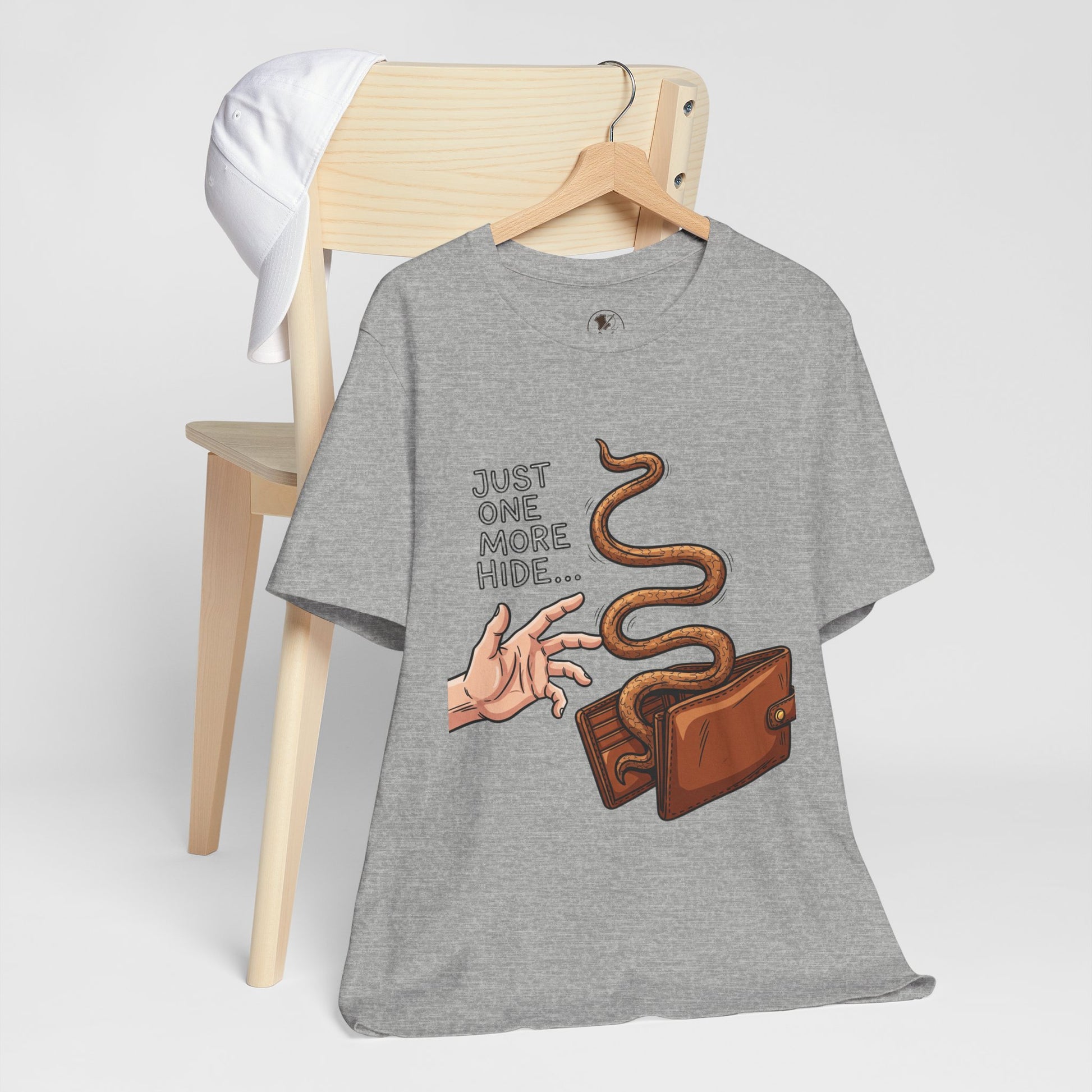 Quirky Tees for Fun Lovers - Perfect Casual Wear for Gifts, Parties, and Everyday Humor - ArtOm_farm™ LEATHER 