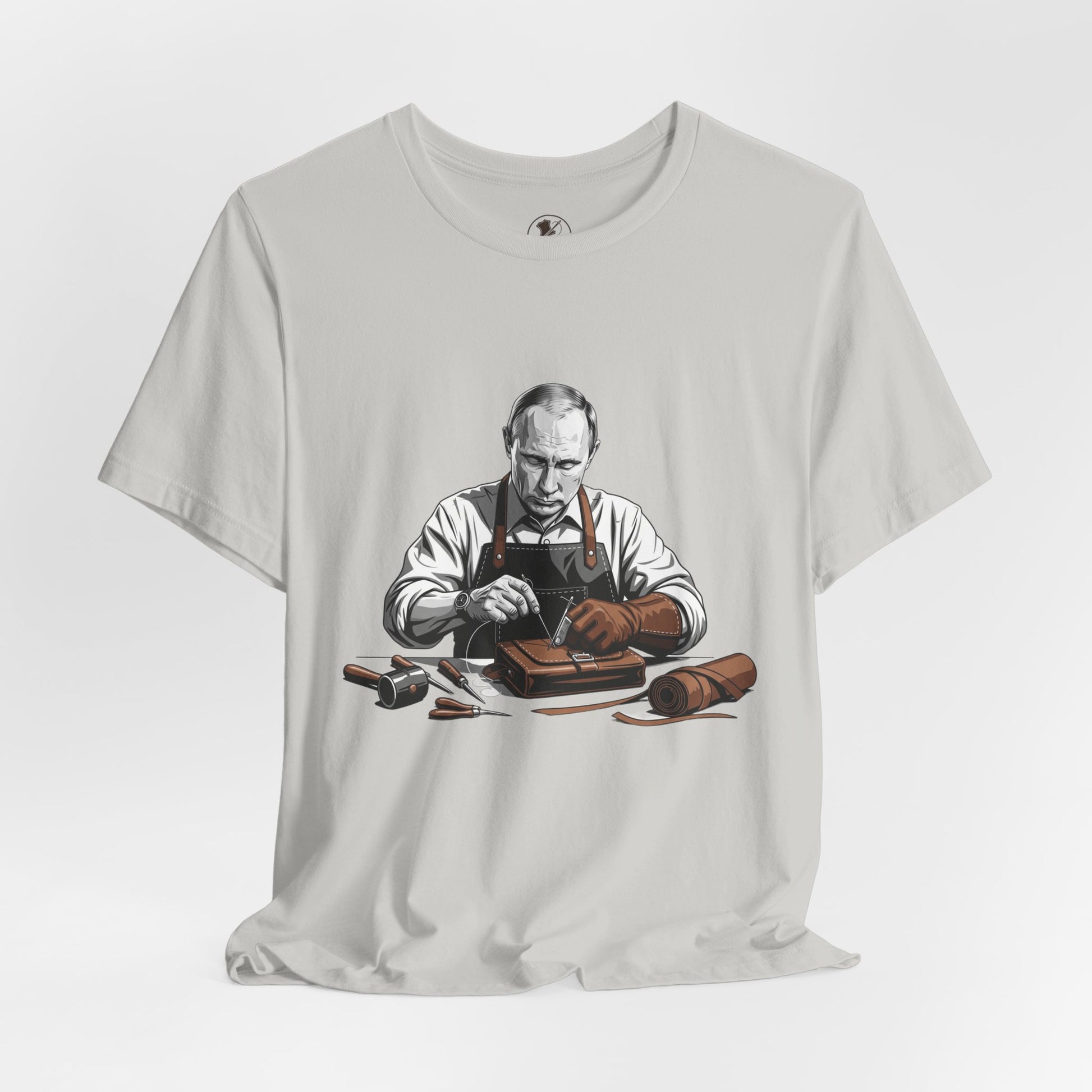 Craftsman Graphic Tee for Artisans, Perfect Birthday Gifts and Everyday Wear - ArtOm_farm™ LEATHER 