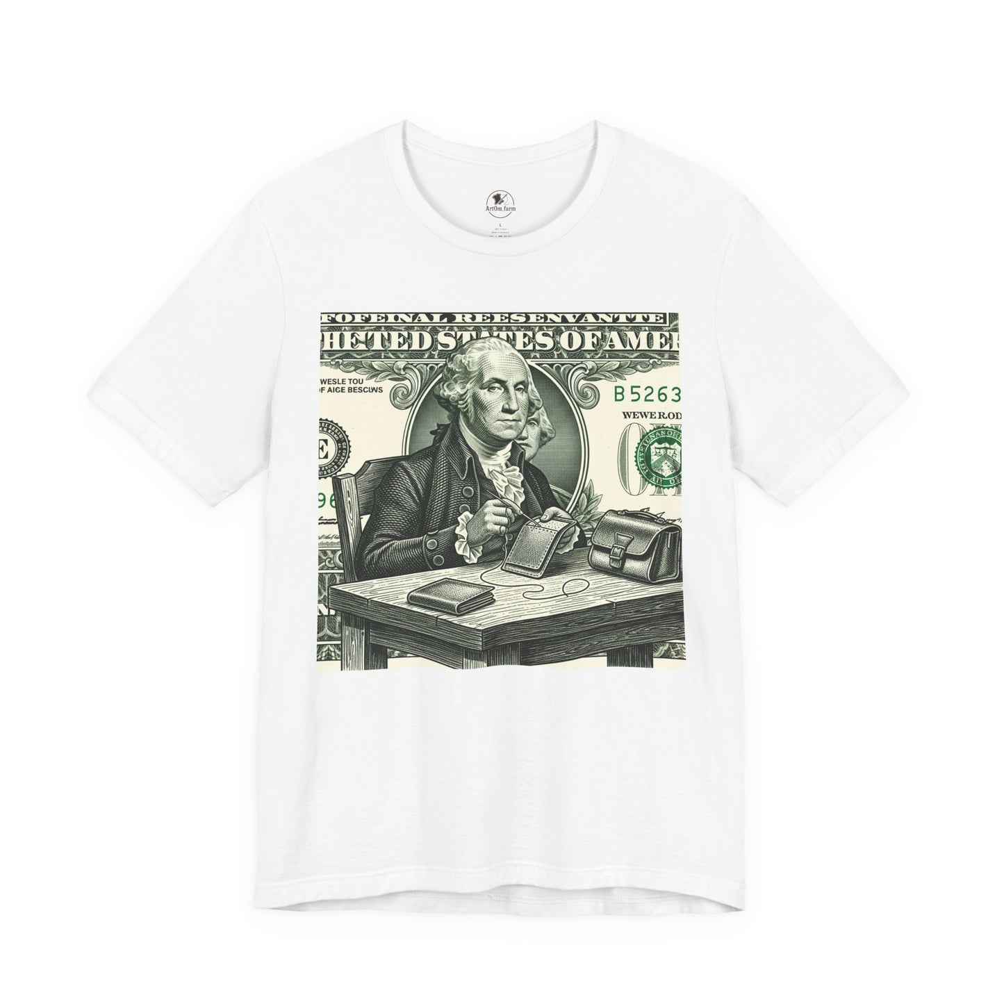 Alexander Hamilton Graphic Tee - Unisex Jersey Shirt for History Lovers, Perfect Father's Day Gift, Vintage Style Casual Wear - ArtOm_farm™ LEATHER