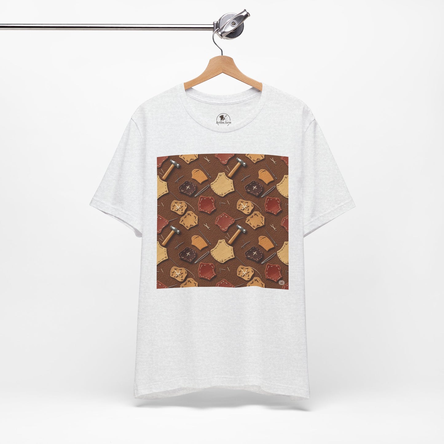 Gourmet Cookie Tee - Sweet Treat Shirt for Food Lovers, Perfect Gift for Baking Enthusiasts - ArtOm_farm™ LEATHER