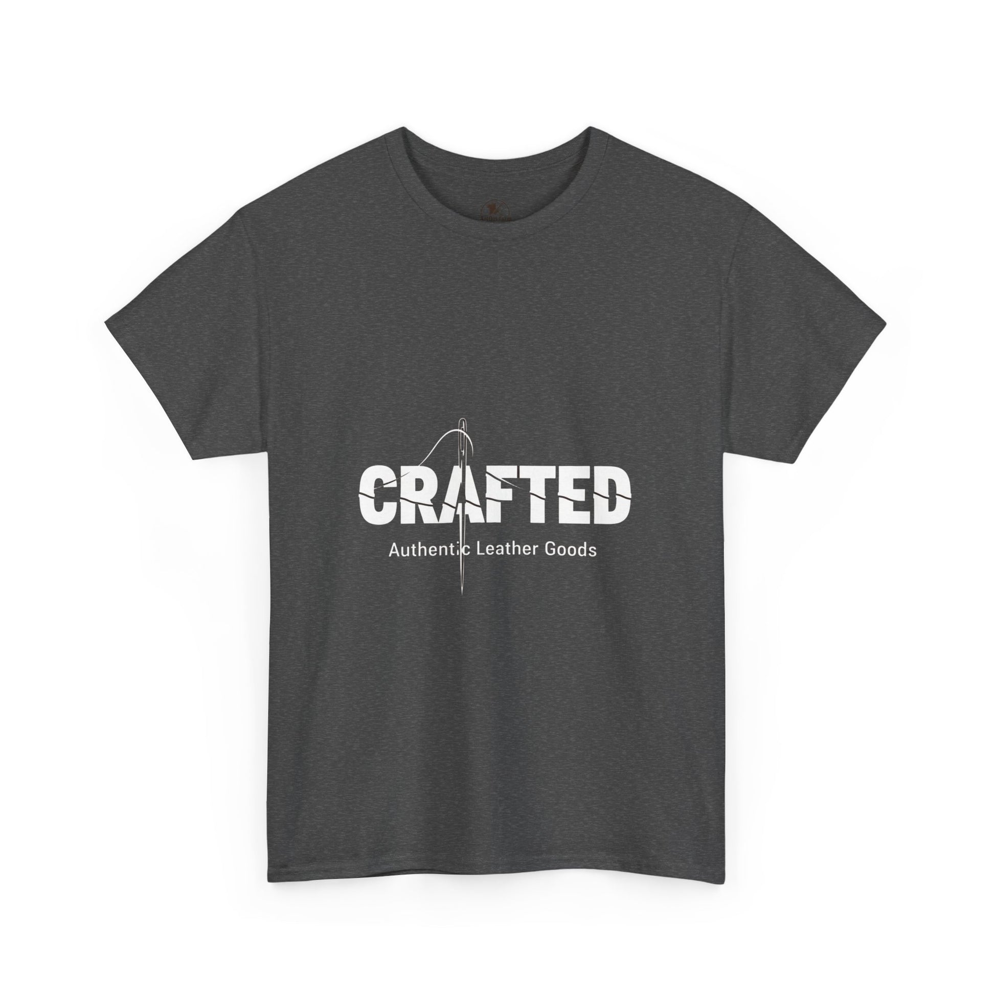 Crafted Leather Goods Tee - Artisan Unisex T-Shirt for Casual Everyday Wear, Unique Gift for Him, Perfect for Craft Lovers - ArtOm_farm™ LEATHER