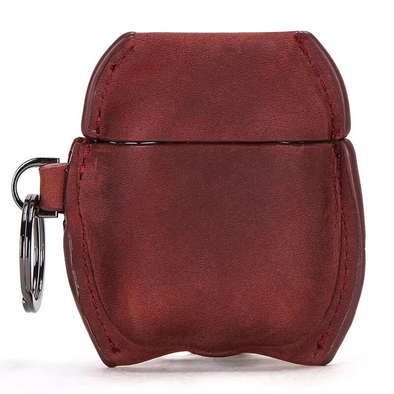 Crazy Horse Leather Bluetooth Headset - Premium Wireless Audio Experience - ArtOm_farm™ LEATHER 