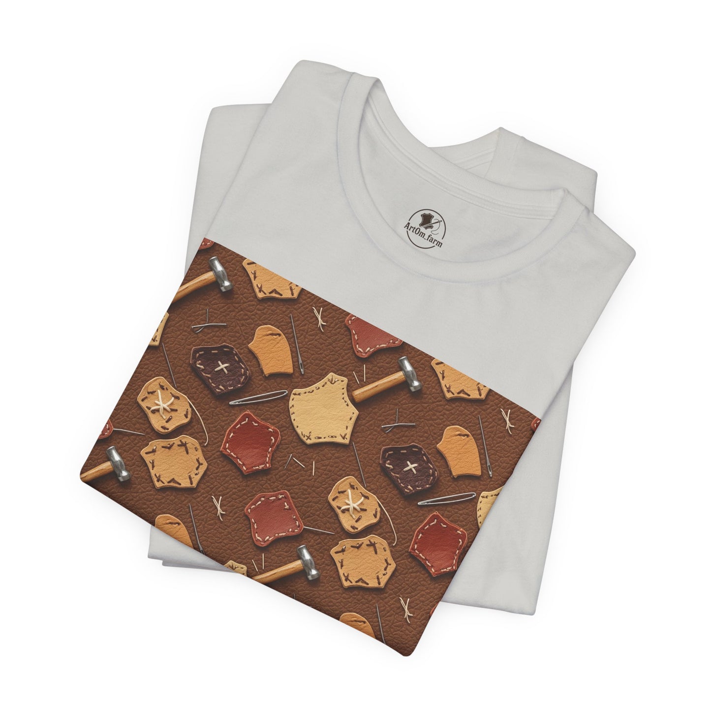 Gourmet Cookie Tee - Sweet Treat Shirt for Food Lovers, Perfect Gift for Baking Enthusiasts - ArtOm_farm™ LEATHER