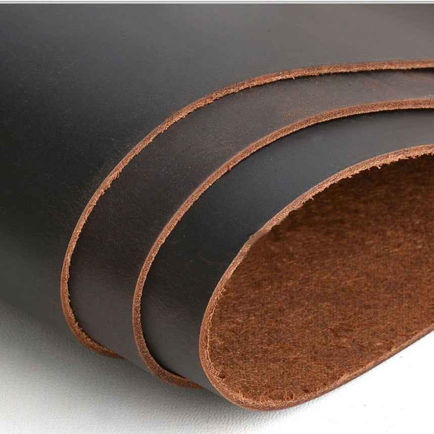 Vintage Leather Notebook - Timeless Writing Experience with Crazy Horse Leather Design - ArtOm_farm™ LEATHER