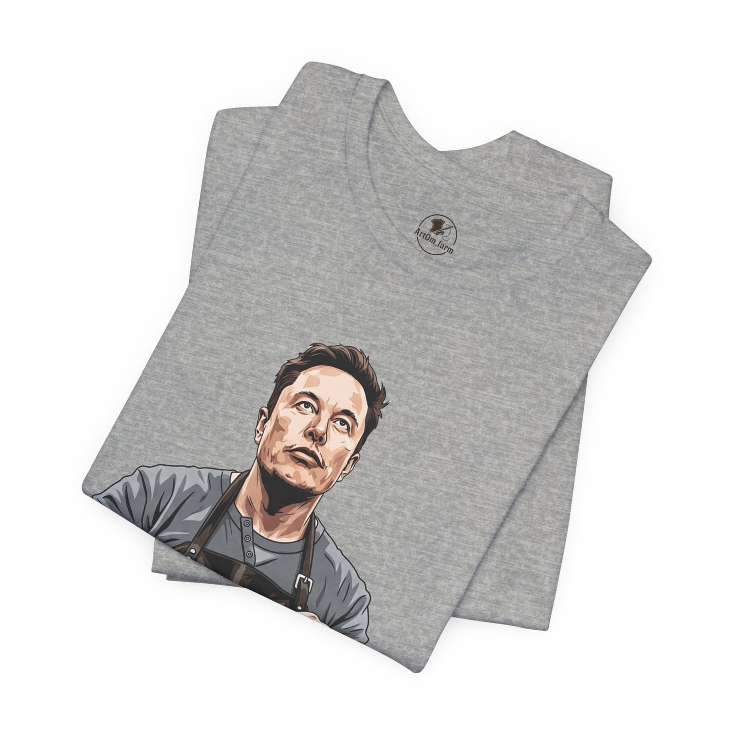 Creative Innovator Tee - Perfect Humor T-Shirt for Tech Enthusiasts and Engineers - ArtOm_farm™ LEATHER 