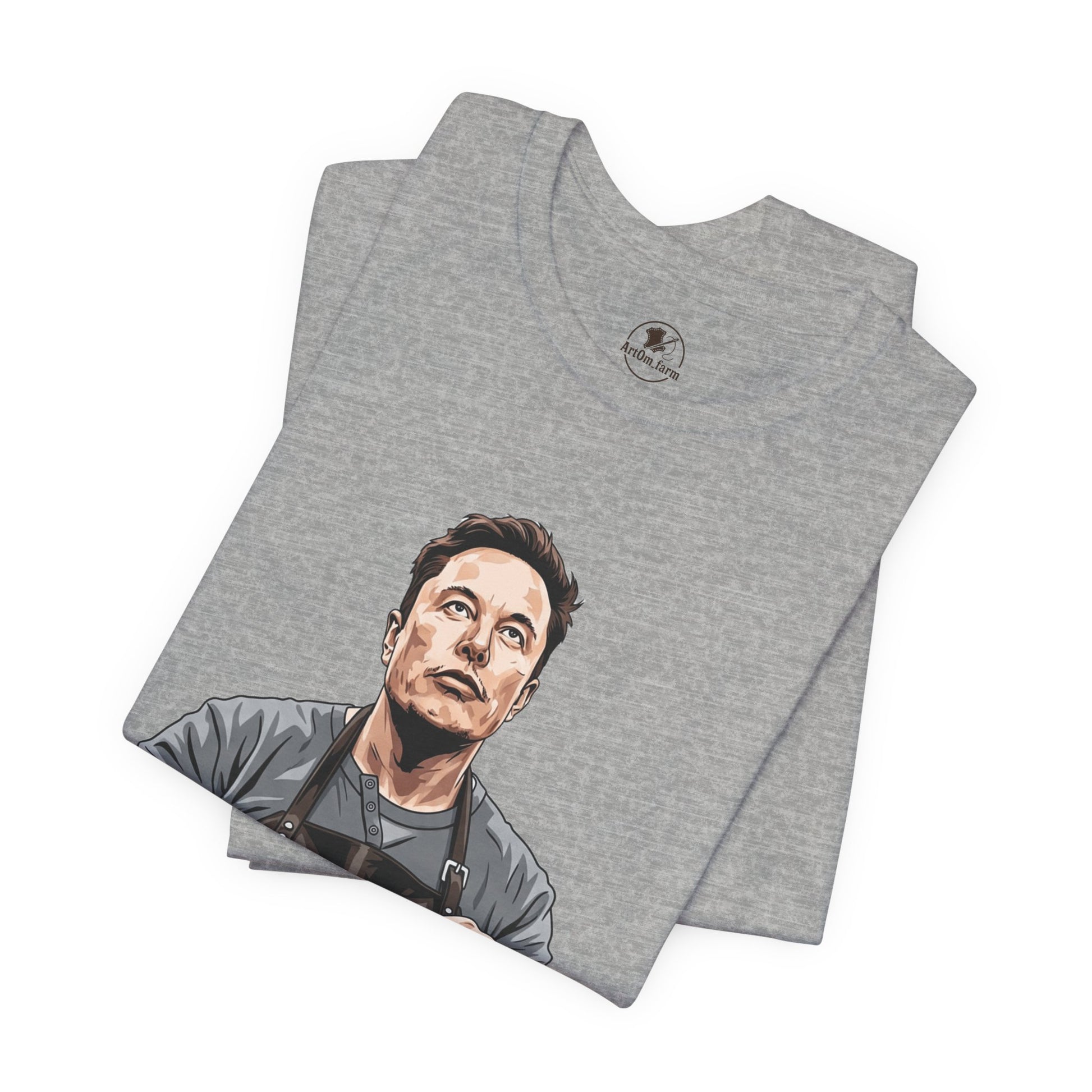 Creative Innovator Tee - Perfect Humor T-Shirt for Tech Enthusiasts and Engineers - ArtOm_farm™ LEATHER 