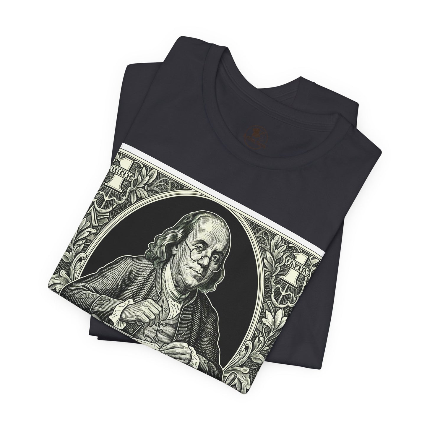 Benjamin Franklin Vintage Tee - Unisex Short Sleeve Shirt Perfect for History Lovers and Unique Teacher Gifts - ArtOm_farm™ LEATHER 