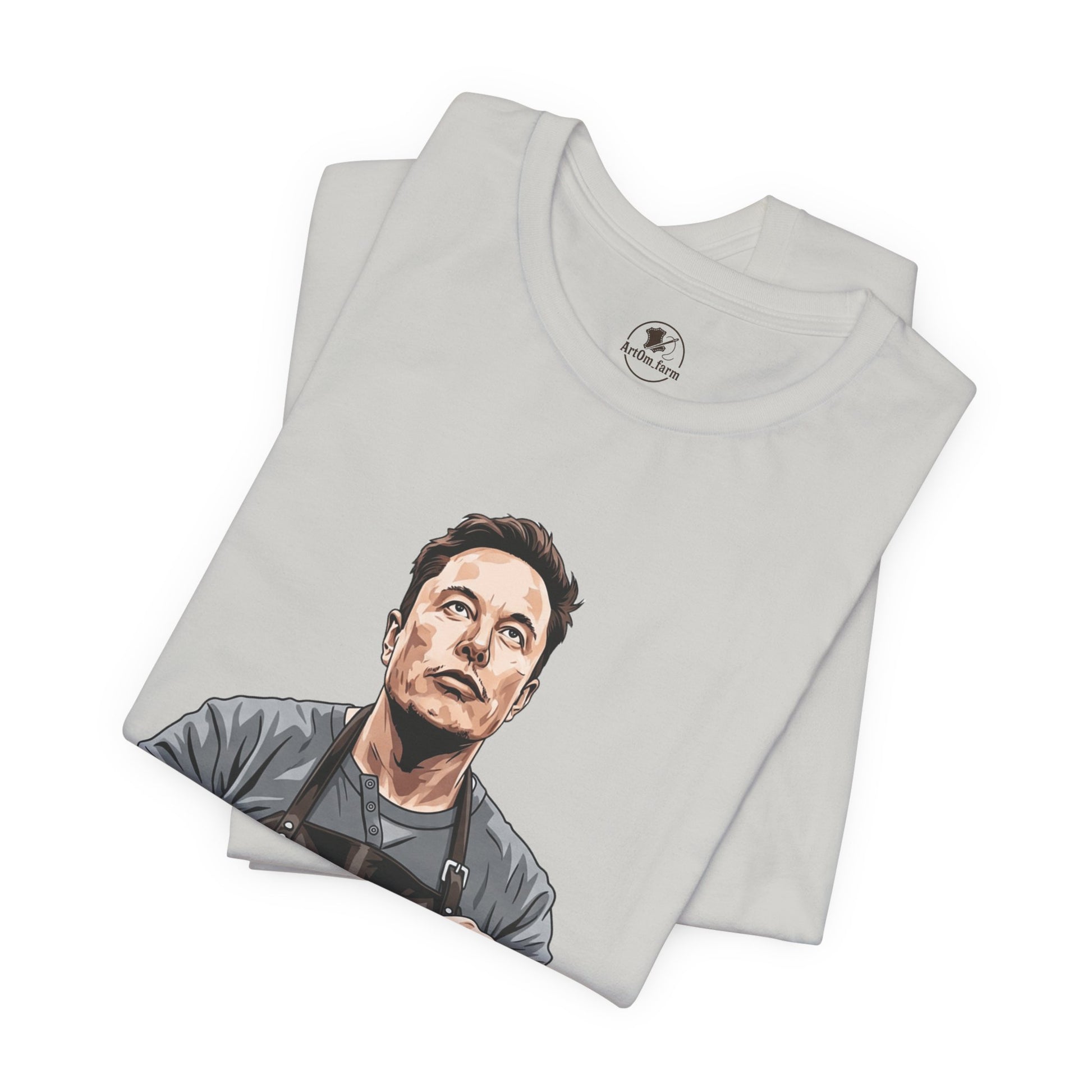 Creative Innovator Tee - Perfect Humor T-Shirt for Tech Enthusiasts and Engineers - ArtOm_farm™ LEATHER 