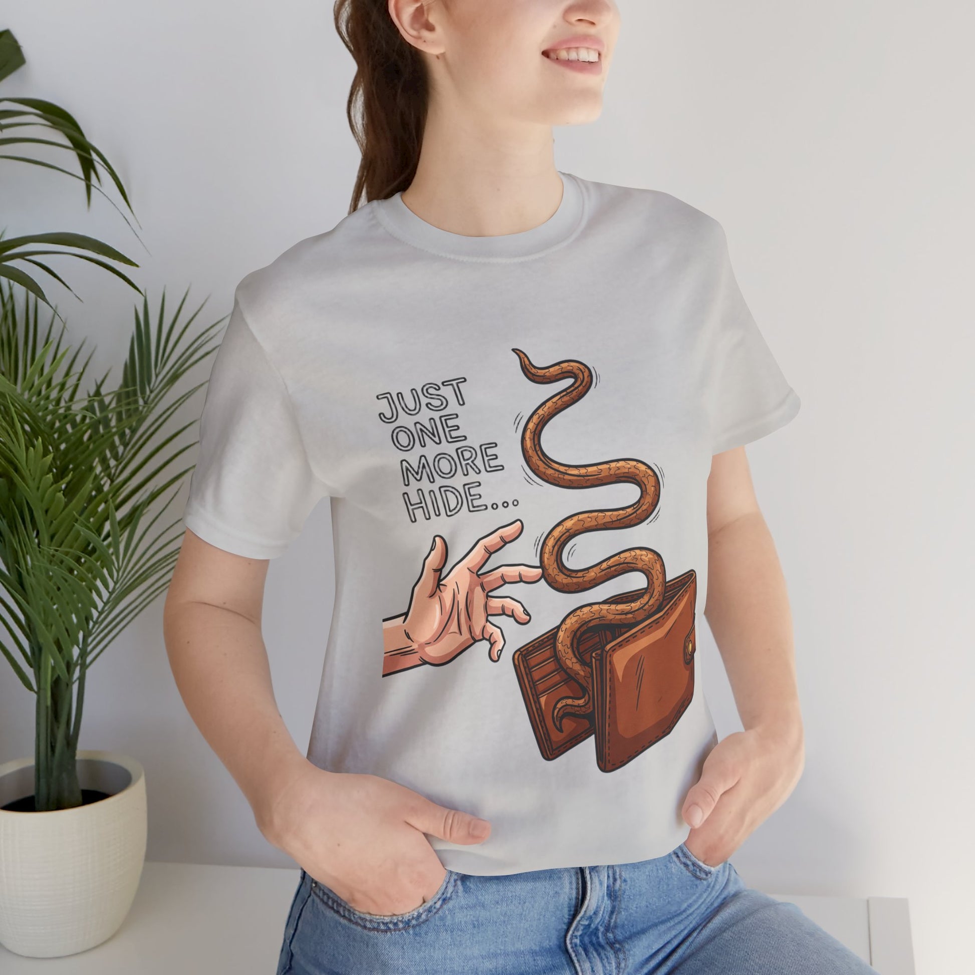 Quirky Tees for Fun Lovers - Perfect Casual Wear for Gifts, Parties, and Everyday Humor - ArtOm_farm™ LEATHER 