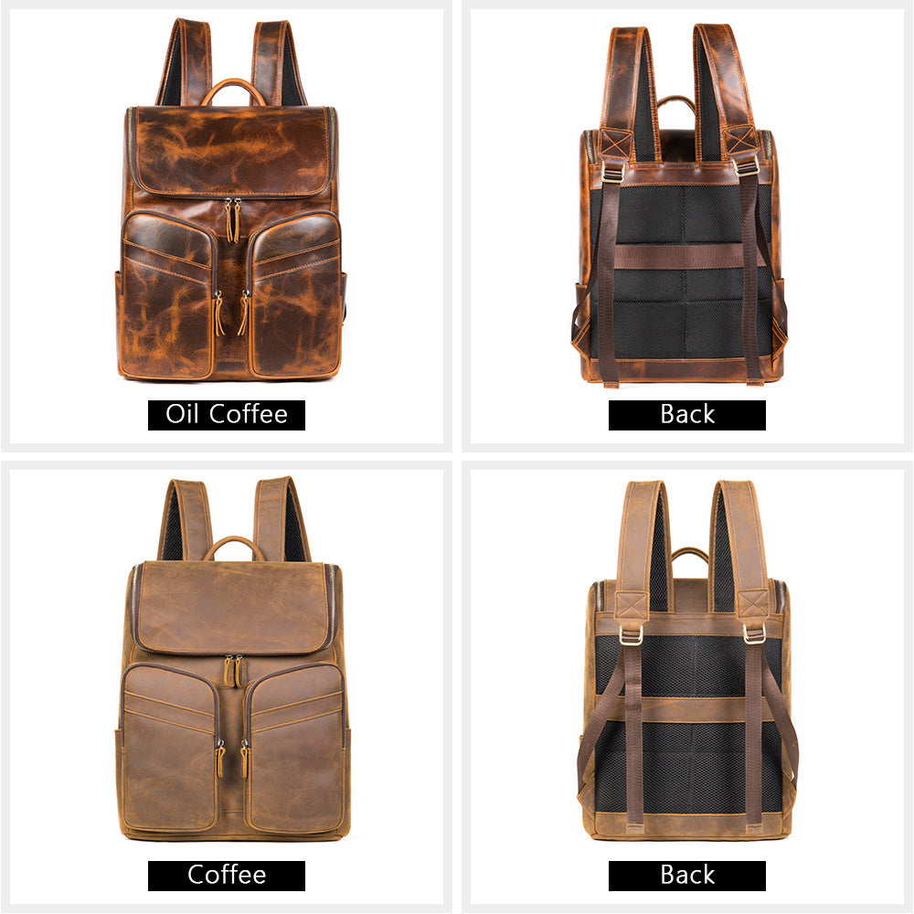 Vintage Leather Handbag for Timeless Style and Durability - ArtOm_farm™ LEATHER 