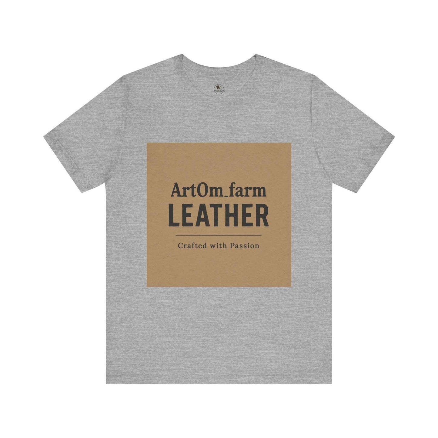 LEATHER Craft T-Shirt - Unisex Jersey Short Sleeve Artisan Tee for Crafters, Perfect Casual Outfit Gift