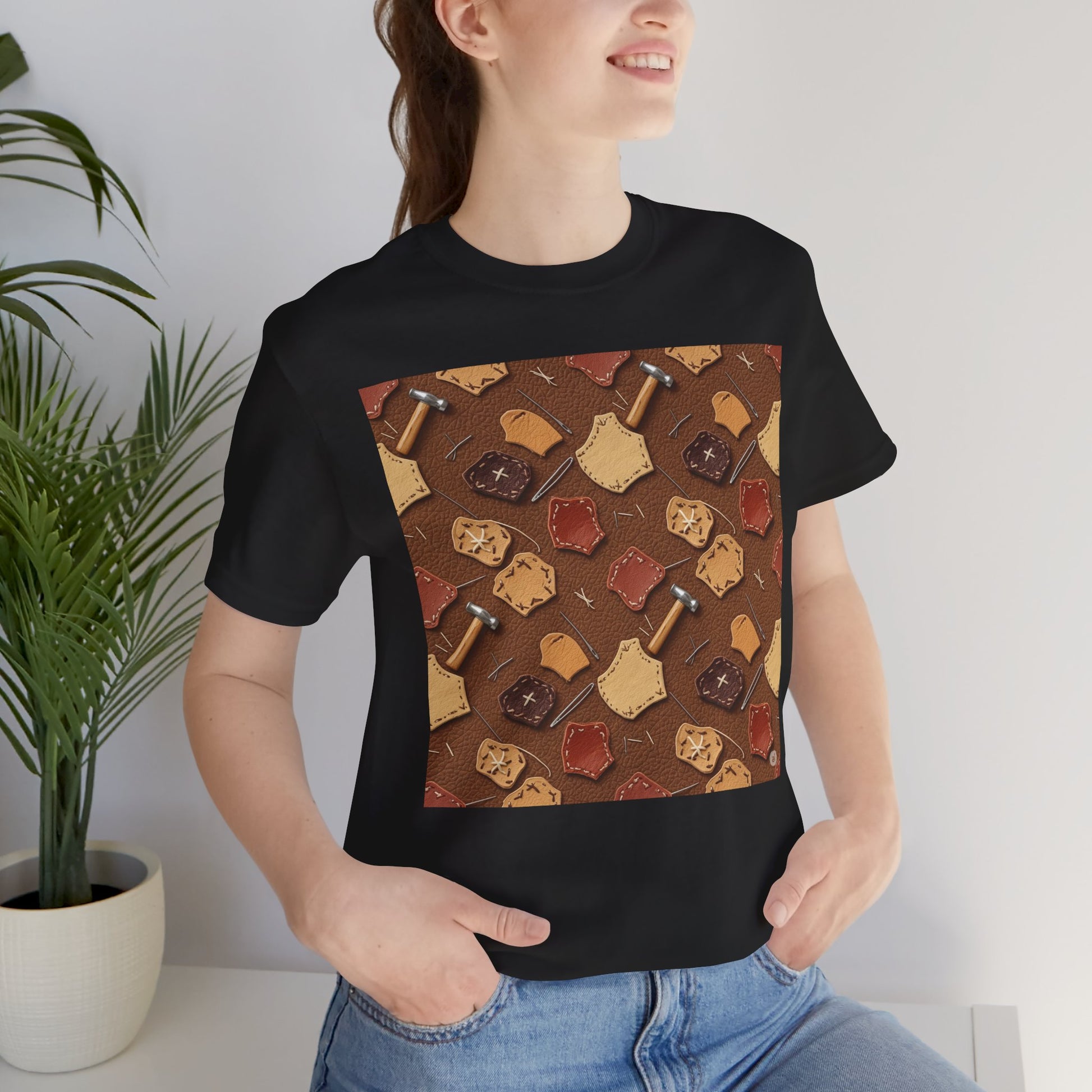 Gourmet Cookie Tee - Sweet Treat Shirt for Food Lovers, Perfect Gift for Baking Enthusiasts - ArtOm_farm™ LEATHER