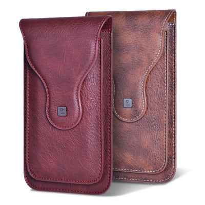 Crazy Horse Leather Waist Bag - Stylish and Durable Everyday Accessory - ArtOm_farm™ LEATHER