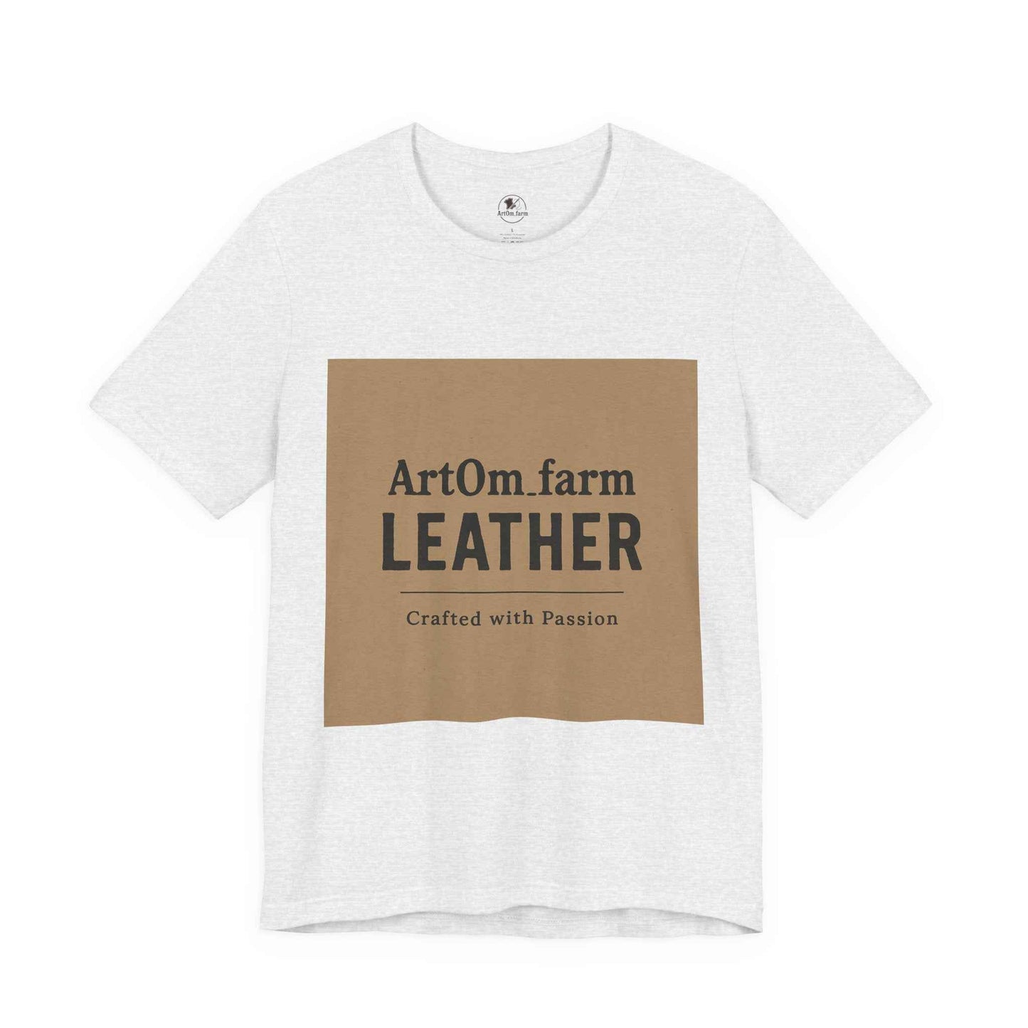 LEATHER Craft T-Shirt - Unisex Jersey Short Sleeve Artisan Tee for Crafters, Perfect Casual Outfit Gift