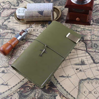 Vintage Leather Traveler's Notebook - Timeless Elegance for Your Thoughts - ArtOm_farm™ LEATHER 