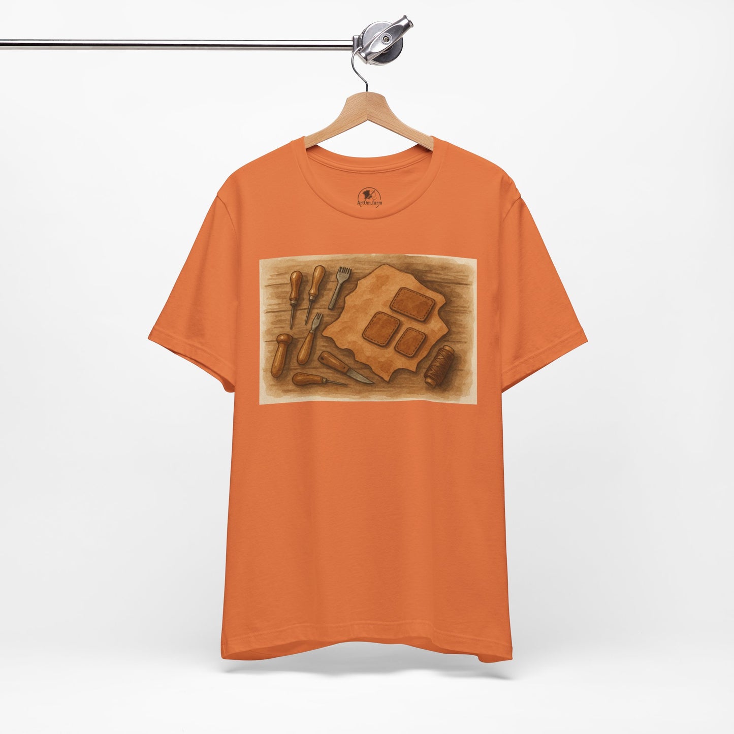 Craftsman Tools Tee - The Ideal Gift for Hobbyists and DIY Enthusiasts - ArtOm_farm™ LEATHER