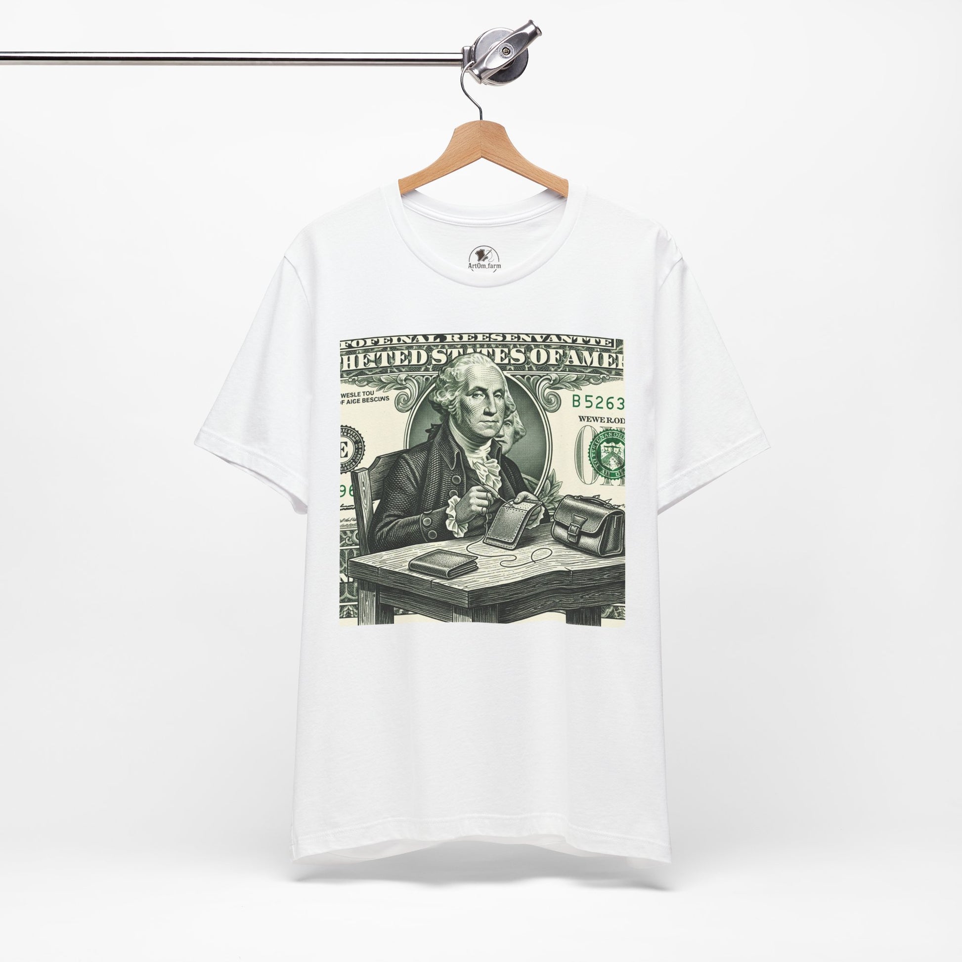 Alexander Hamilton Graphic Tee - Unisex Jersey Shirt for History Lovers, Perfect Father's Day Gift, Vintage Style Casual Wear - ArtOm_farm™ LEATHER