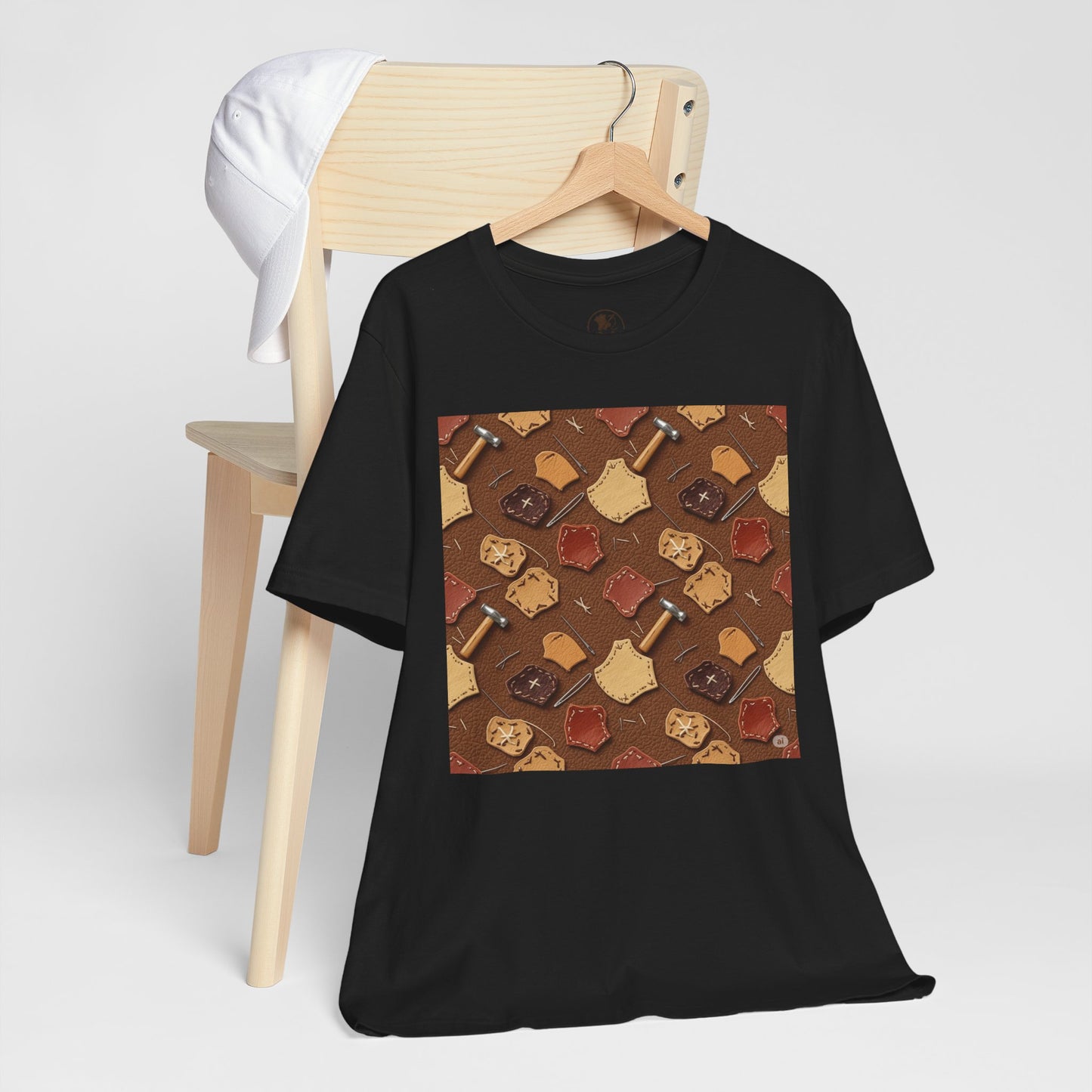 Gourmet Cookie Tee - Sweet Treat Shirt for Food Lovers, Perfect Gift for Baking Enthusiasts - ArtOm_farm™ LEATHER