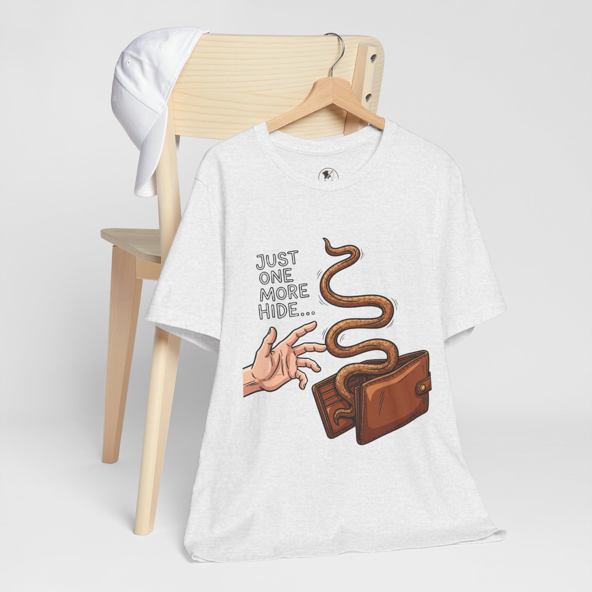 Quirky Tees for Fun Lovers - Perfect Casual Wear for Gifts, Parties, and Everyday Humor - ArtOm_farm™ LEATHER 