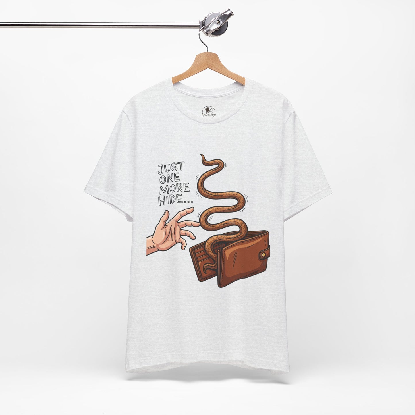Quirky Tees for Fun Lovers - Perfect Casual Wear for Gifts, Parties, and Everyday Humor - ArtOm_farm™ LEATHER
