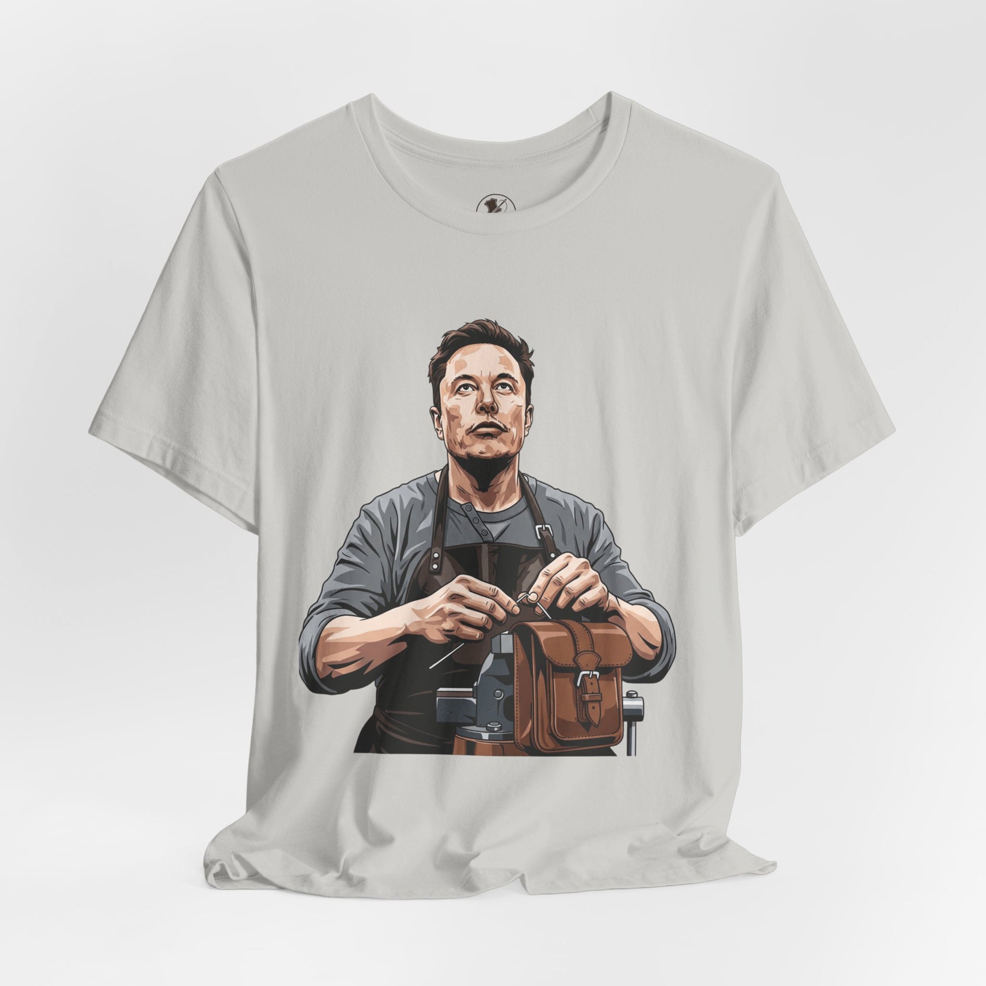 Creative Innovator Tee - Perfect Humor T-Shirt for Tech Enthusiasts and Engineers - ArtOm_farm™ LEATHER 
