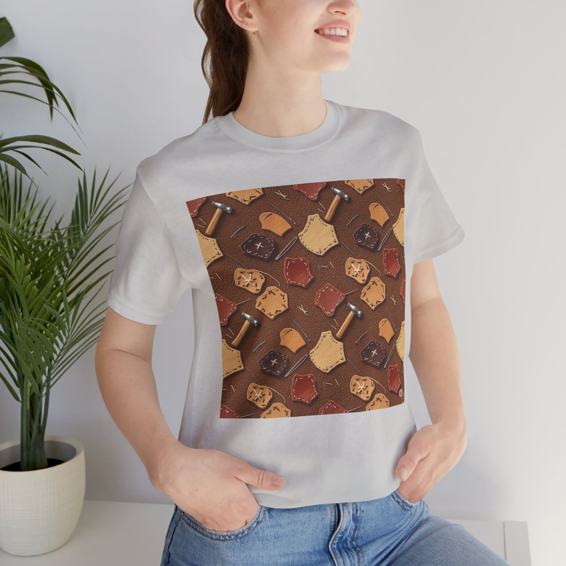 Gourmet Cookie Tee - Sweet Treat Shirt for Food Lovers, Perfect Gift for Baking Enthusiasts - ArtOm_farm™ LEATHER