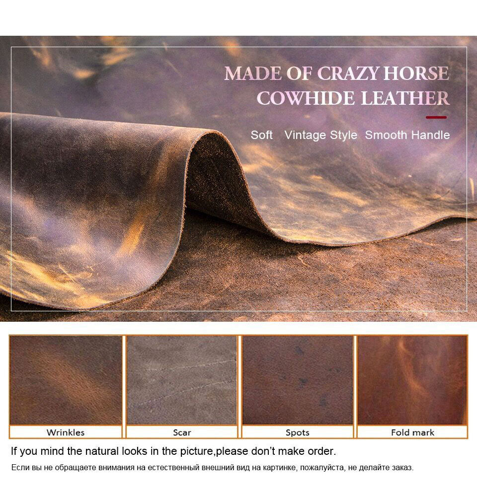 Crazy Horse Leather Bluetooth Headset - Premium Wireless Audio Experience - ArtOm_farm™ LEATHER 