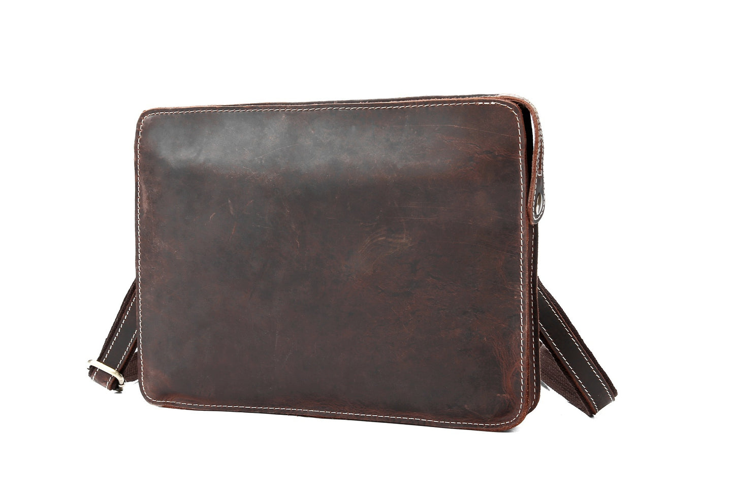 Vintage Leather Crossbody Bag for Stylish Shoulder Carry - ArtOm_farm™ LEATHER 