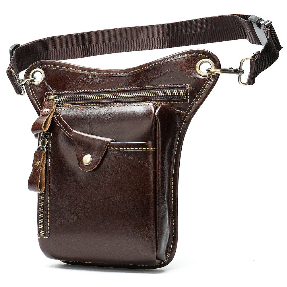 The new crazy horse leather satchel bag - vintage retro leather purse for men - ArtOm_farm™ LEATHER