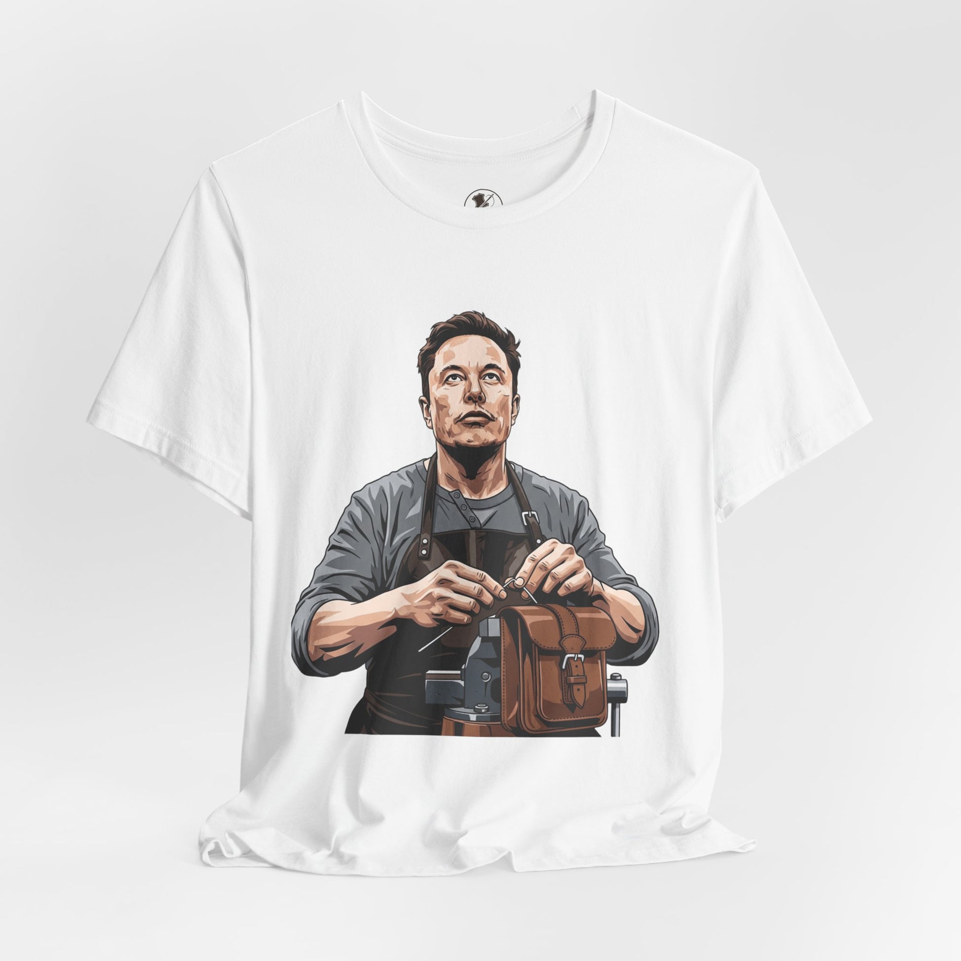 Creative Innovator Tee - Perfect Humor T-Shirt for Tech Enthusiasts and Engineers - ArtOm_farm™ LEATHER
