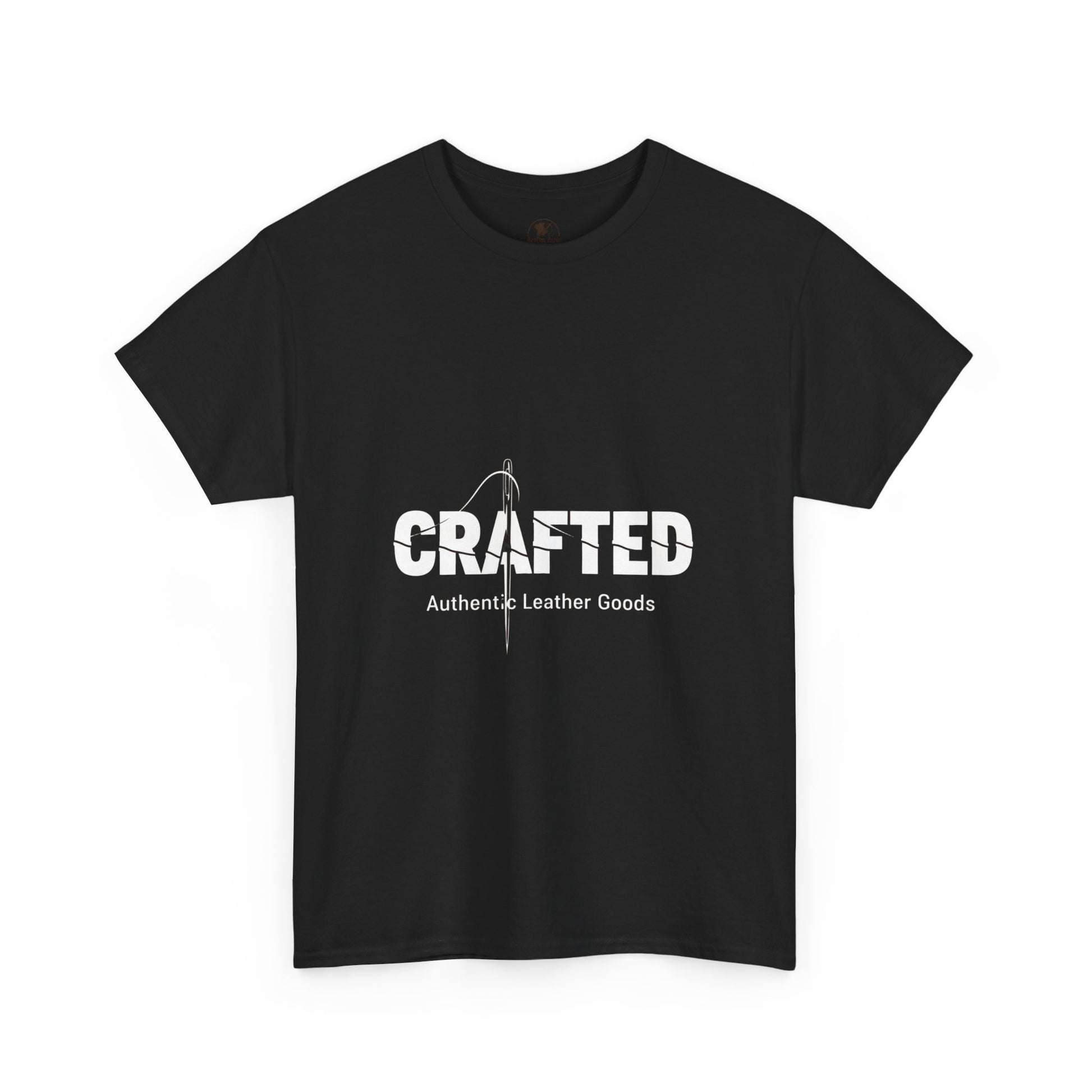 Crafted Leather Goods Tee - Artisan Unisex T-Shirt for Casual Everyday Wear, Unique Gift for Him, Perfect for Craft Lovers - ArtOm_farm™ LEATHER
