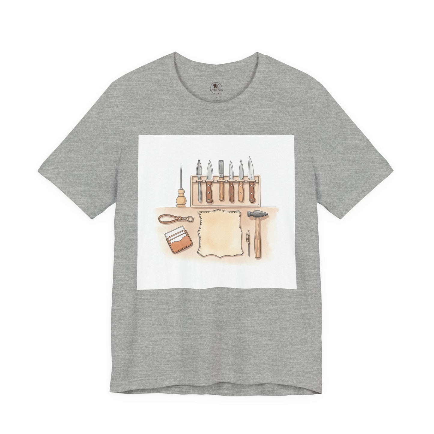 Craftsman Tools Shirt - Short Sleeve Tee for DIY Enthusiasts, Artisan Gift, Workshop Apparel, Perfect Father's Day Gift