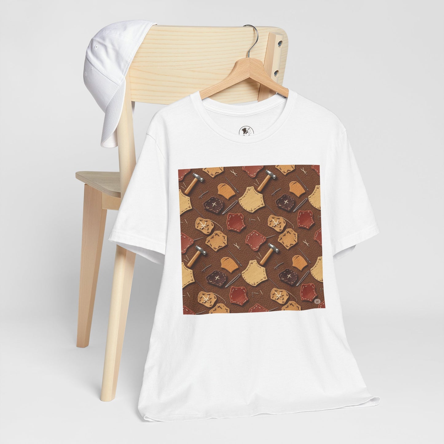Gourmet Cookie Tee - Sweet Treat Shirt for Food Lovers, Perfect Gift for Baking Enthusiasts - ArtOm_farm™ LEATHER